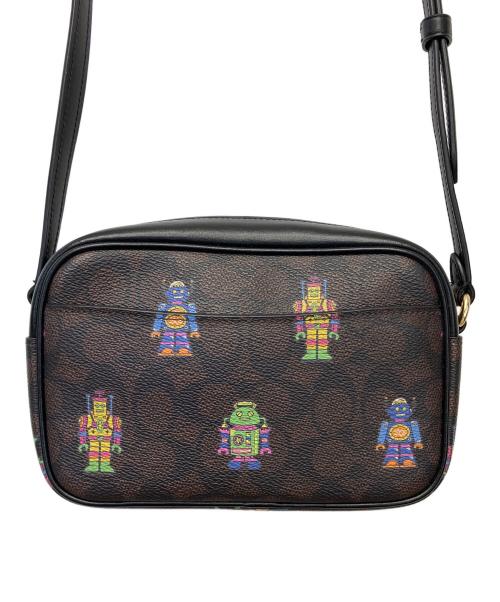 COACH（コーチ）COACH (コーチ) CW348　コズミック コーチ ミニ ジェイミー カメラ バッグ　ショルダーバッグ ブラウンの古着・服飾アイテム