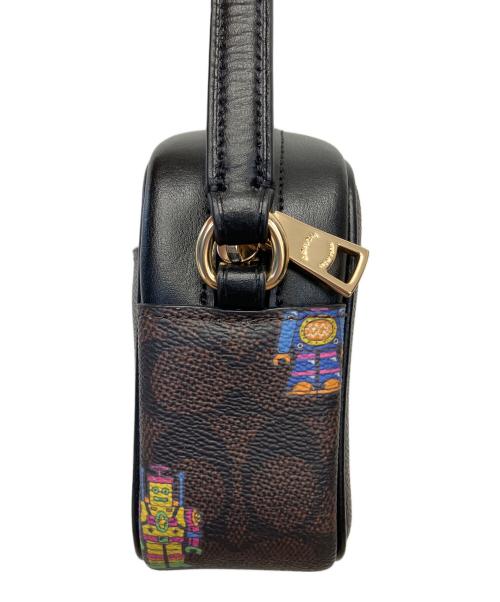 COACH（コーチ）COACH (コーチ) CW348　コズミック コーチ ミニ ジェイミー カメラ バッグ　ショルダーバッグ ブラウンの古着・服飾アイテム