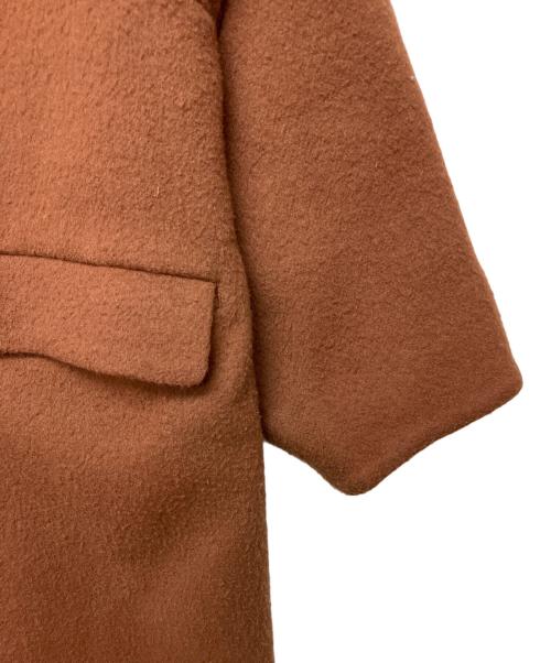 RIM.ARK（リムアーク）RIM.ARK (リムアーク) 460DAL30-0290　ウールコート ブラウン サイズ:38の古着・服飾アイテム