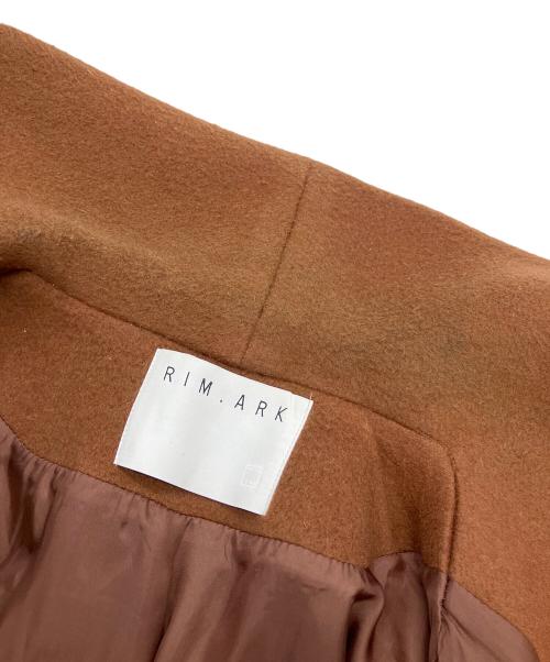 RIM.ARK（リムアーク）RIM.ARK (リムアーク) 460DAL30-0290　ウールコート ブラウン サイズ:38の古着・服飾アイテム