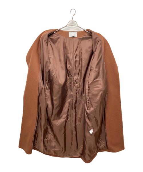 RIM.ARK（リムアーク）RIM.ARK (リムアーク) 460DAL30-0290　ウールコート ブラウン サイズ:38の古着・服飾アイテム