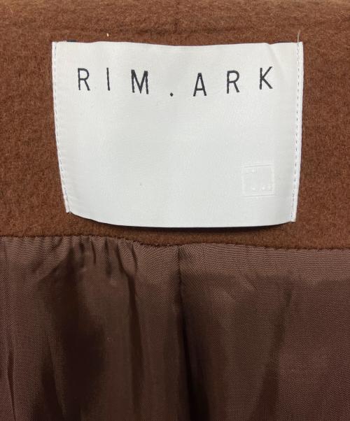 RIM.ARK（リムアーク）RIM.ARK (リムアーク) 460DAL30-0290　ウールコート ブラウン サイズ:38の古着・服飾アイテム