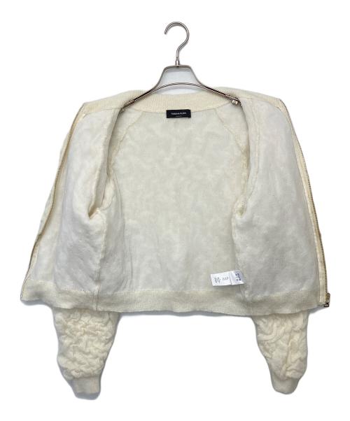Fabiana Filippi（ファビアナフィリッピ）Fabiana Filippi (ファビアナフィリッピ) ニットジャケット ホワイト サイズ:XSの古着・服飾アイテム