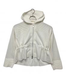 CFCL（シーエフシーエル）の古着「TC MILAN CROPPED HOODIE JACKET」｜ホワイト