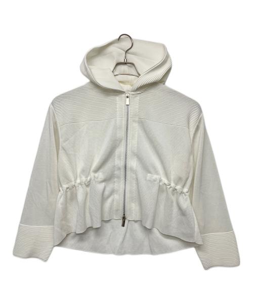 CFCL（シーエフシーエル）CFCL (シーエフシーエル) TC MILAN CROPPED HOODIE JACKET ホワイト サイズ:L 未使用品の古着・服飾アイテム