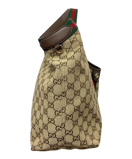 GUCCI（グッチ）GUCCI (グッチ) 853971 トートバッグ アイボリーの古着・服飾アイテム