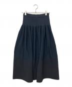 CFCLシーエフシーエル）の古着「RIVULET SKIRT 6S　ニットスカート」｜ブラック