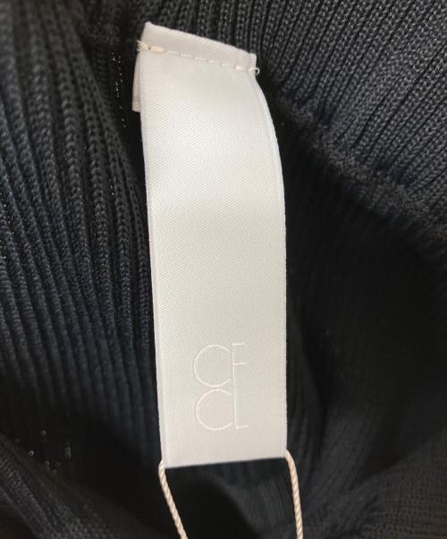 CFCL（シーエフシーエル）CFCL (シーエフシーエル) RIVULET SKIRT 6S　ニットスカート ブラック サイズ:S 未使用品の古着・服飾アイテム