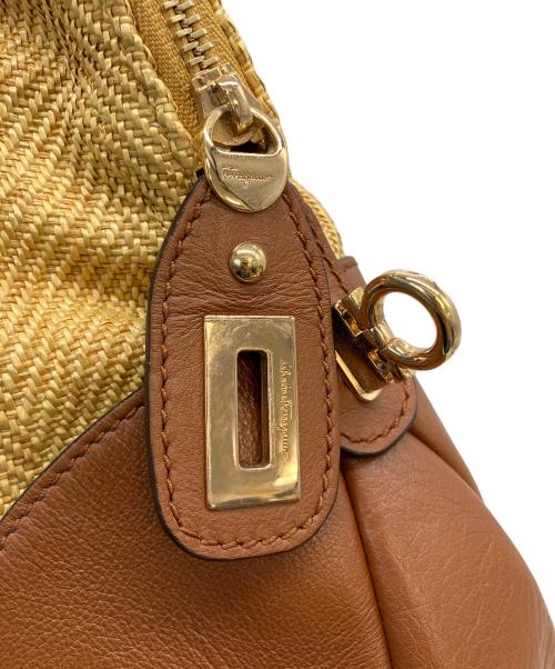 Salvatore Ferragamo（サルヴァトーレ フェラガモ）Salvatore Ferragamo (サルヴァトーレ フェラガモ) ab-21B936 ハンドバッグの古着・服飾アイテム