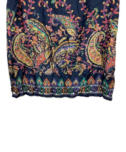 ETRO（エトロ）ETRO (エトロ) wrha0562　半袖ワンピース ネイビー サイズ:40 未使用品の古着・服飾アイテム