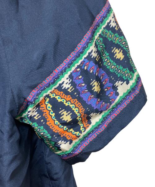 ETRO（エトロ）ETRO (エトロ) wrha0562　半袖ワンピース ネイビー サイズ:40 未使用品の古着・服飾アイテム