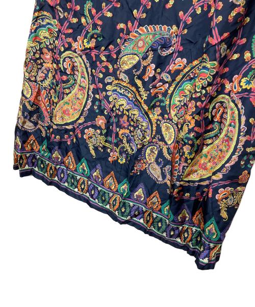 ETRO（エトロ）ETRO (エトロ) wrha0562　半袖ワンピース ネイビー サイズ:40 未使用品の古着・服飾アイテム