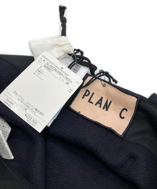 PLAN C（プランシー）Plan C (プランシー) ウールスカート ネイビー サイズ:M 未使用品の古着・服飾アイテム
