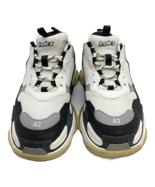 BALENCIAGA（バレンシアガ）BALENCIAGA (バレンシアガ) 536737 TRIPLE S スニーカー ホワイト サイズ:27.5cmの古着・服飾アイテム
