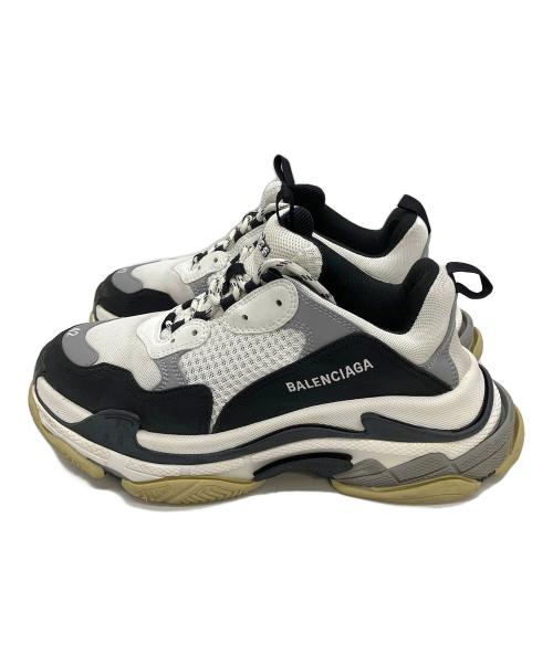 BALENCIAGA（バレンシアガ）BALENCIAGA (バレンシアガ) 536737 TRIPLE S スニーカー ホワイト サイズ:27.5cmの古着・服飾アイテム