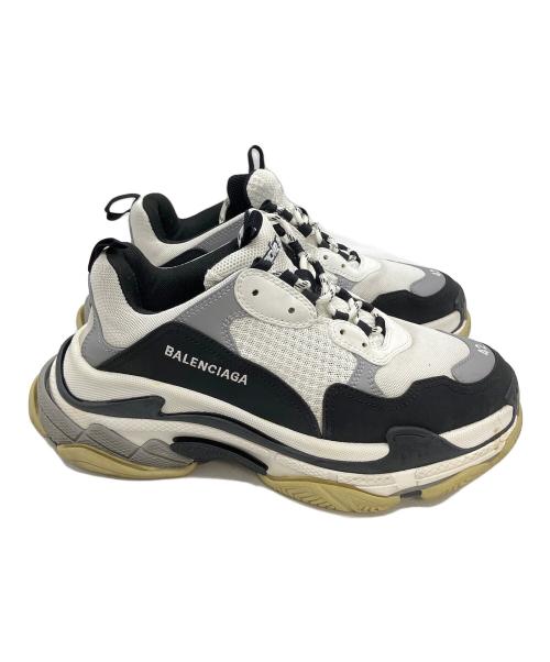 BALENCIAGA（バレンシアガ）BALENCIAGA (バレンシアガ) 536737 TRIPLE S スニーカー ホワイト サイズ:27.5cmの古着・服飾アイテム