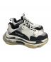 中古・古着 BALENCIAGA (バレンシアガ) 536737 TRIPLE S スニーカー ホワイト サイズ:27.5cm：40000円