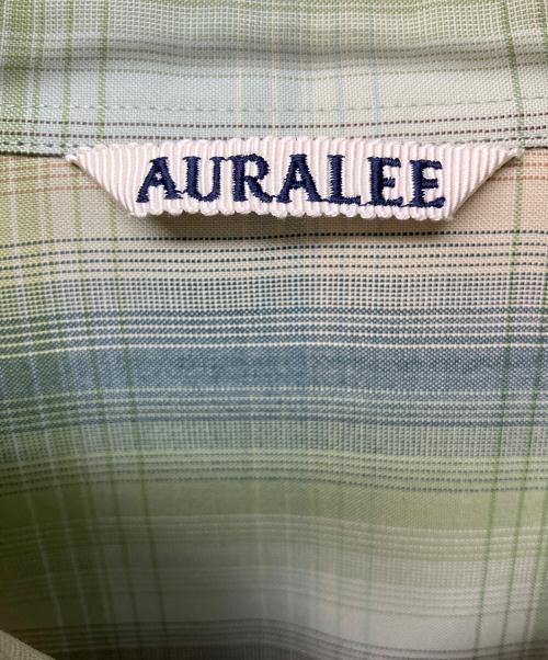AURALEE（オーラリー）AURALEE (オーラリー) Ａ20AS01LC 長袖シャツ グリーン サイズ:5の古着・服飾アイテム
