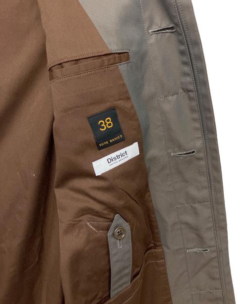 UNITED ARROWS（ユナイテッドアローズ）UNITED ARROWS (ユナイテッドアローズ) SCYEBASICS (サイベーシックス) 5119-71420　バルマカーンコート グレー サイズ:38の古着・服飾アイテム
