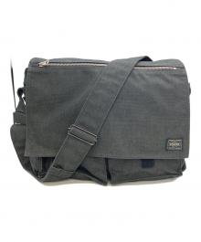PORTER（ポーター）の古着「スモーキー　メッセンジャーバッグ」｜グレー