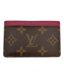 LOUIS VUITTON（ルイ ヴィトン）の古着「カードケース」｜ブラウン