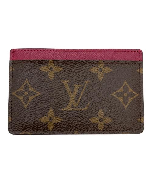 LOUIS VUITTON（ルイ ヴィトン）LOUIS VUITTON (ルイ ヴィトン) カードケース ブラウンの古着・服飾アイテム