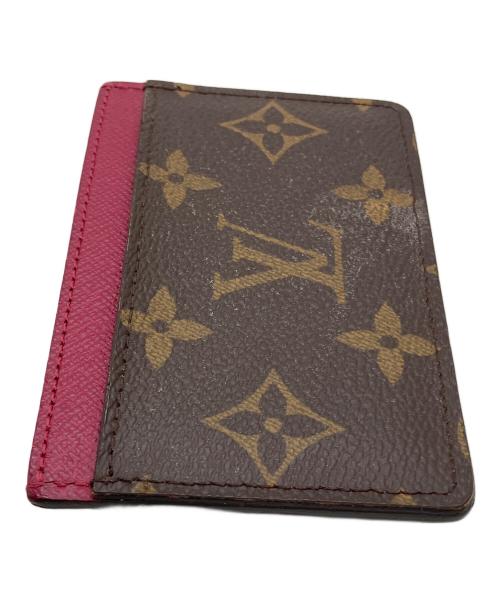 LOUIS VUITTON（ルイ ヴィトン）LOUIS VUITTON (ルイ ヴィトン) カードケース ブラウンの古着・服飾アイテム