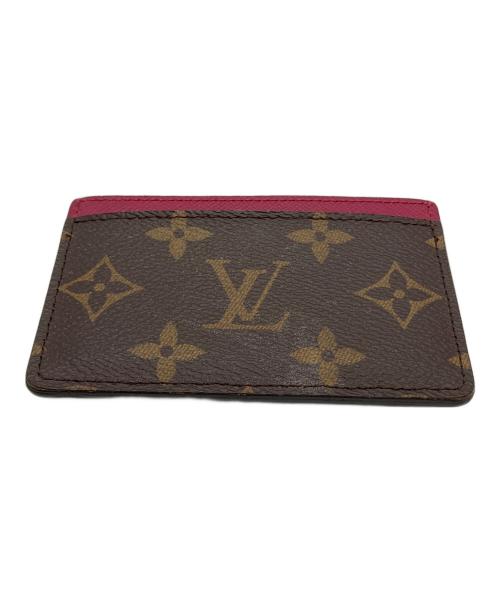 LOUIS VUITTON（ルイ ヴィトン）LOUIS VUITTON (ルイ ヴィトン) カードケース ブラウンの古着・服飾アイテム