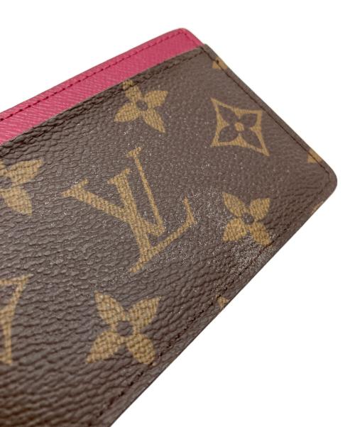 LOUIS VUITTON（ルイ ヴィトン）LOUIS VUITTON (ルイ ヴィトン) カードケース ブラウンの古着・服飾アイテム
