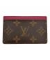 LOUIS VUITTON（ルイ ヴィトン）の古着「カードケース」｜ブラウン