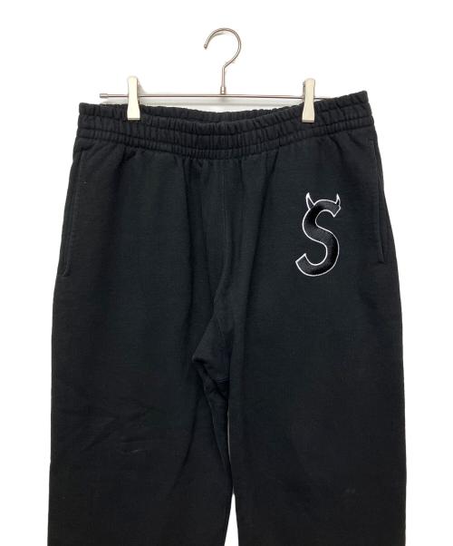SUPREME（シュプリーム）Supreme (シュプリーム) S Logo Sweatpant　スウェットパンツ ブラック サイズ:Lの古着・服飾アイテム