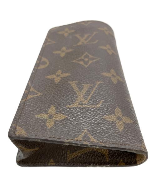 LOUIS VUITTON（ルイ ヴィトン）LOUIS VUITTON (ルイ ヴィトン) M62962 モノグラム エテュイ・リネット・サーンプル メガネケース ブラウンの古着・服飾アイテム