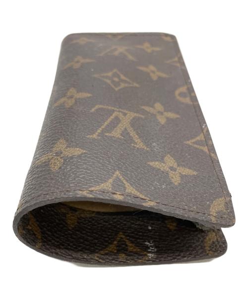 LOUIS VUITTON（ルイ ヴィトン）LOUIS VUITTON (ルイ ヴィトン) M62962 モノグラム エテュイ・リネット・サーンプル メガネケース ブラウンの古着・服飾アイテム