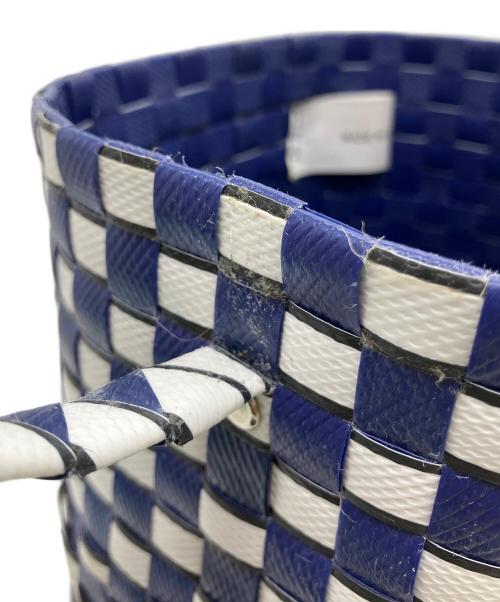 MARNI（マルニ）MARNI (マルニ) オーバルバスケットミニ ブルーの古着・服飾アイテム