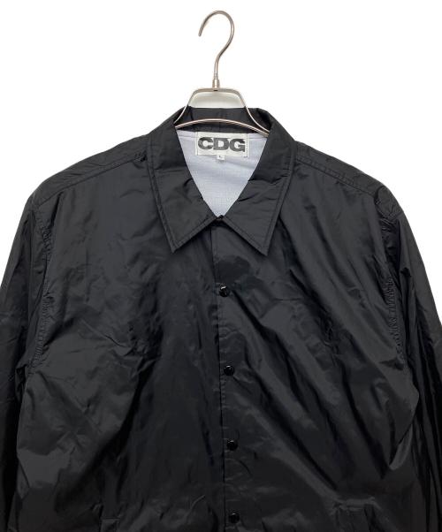 COMME des GARCONS（コムデギャルソン）COMME des GARCONS (コムデギャルソン) SZ-J004　コーチジャケット ブラック サイズ:Lの古着・服飾アイテム