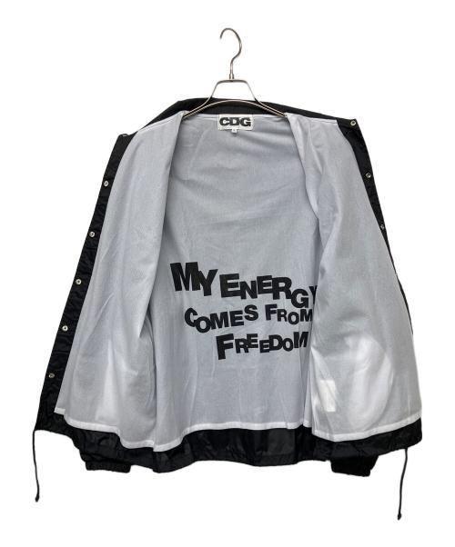 COMME des GARCONS（コムデギャルソン）COMME des GARCONS (コムデギャルソン) SZ-J004　コーチジャケット ブラック サイズ:Lの古着・服飾アイテム