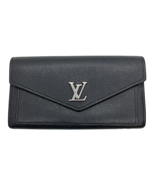 LOUIS VUITTON（ルイ ヴィトン）LOUIS VUITTON (ルイ ヴィトン) M62530 ポルトフォイユ マイロックミー 長財布 ブラックの古着・服飾アイテム