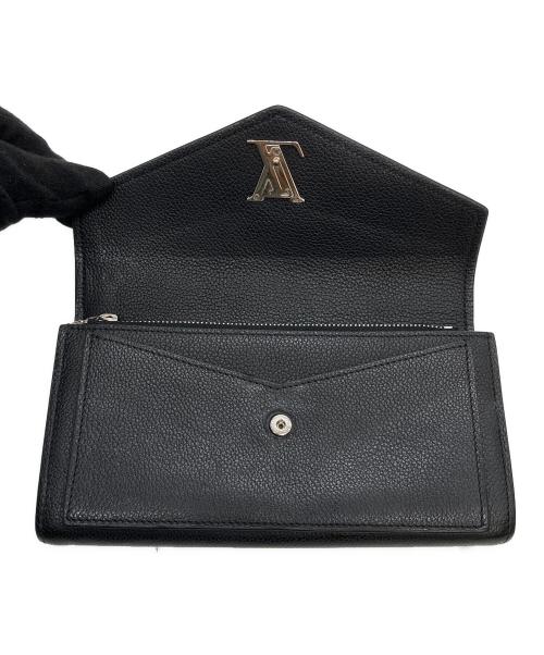 LOUIS VUITTON（ルイ ヴィトン）LOUIS VUITTON (ルイ ヴィトン) M62530 ポルトフォイユ マイロックミー 長財布 ブラックの古着・服飾アイテム