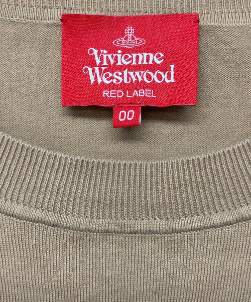 Vivienne Westwood（ヴィヴィアンウエストウッド）Vivienne Westwood (ヴィヴィアンウエストウッド) 17-12-131001　薄手ニット ブラウン サイズ:00の古着・服飾アイテム