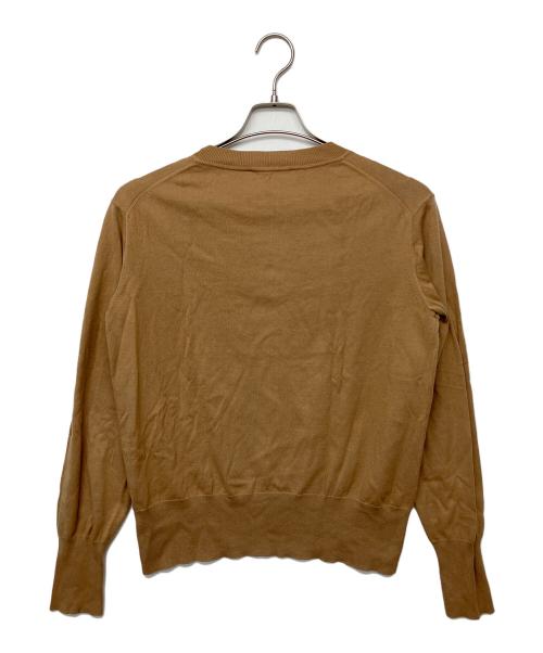 Vivienne Westwood（ヴィヴィアンウエストウッド）Vivienne Westwood (ヴィヴィアンウエストウッド) 17-12-131001　薄手ニット ブラウン サイズ:00の古着・服飾アイテム