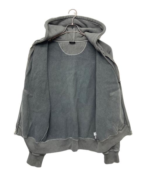 stussy（ステューシー）stussy (ステューシー) ジップパーカー グレー サイズ:Lの古着・服飾アイテム