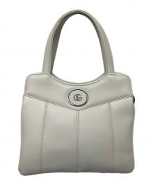 GUCCI（グッチ）の古着「745918 ハンドバッグ」｜ホワイト