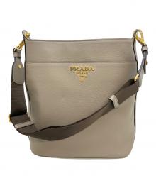 PRADA（プラダ）の古着「1BE066 ショルダーバッグ」｜アイボリー