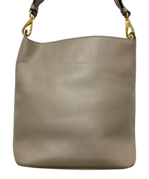 PRADA（プラダ）PRADA (プラダ) 1BE066 ショルダーバッグ アイボリーの古着・服飾アイテム