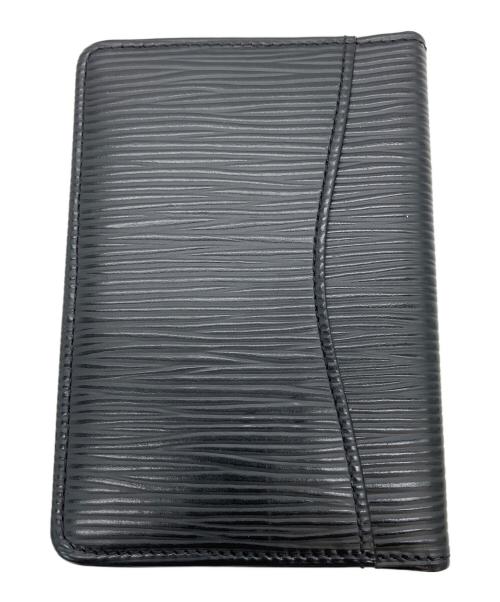 LOUIS VUITTON（ルイ ヴィトン）LOUIS VUITTON (ルイ ヴィトン) M10056　カードケース ブラックの古着・服飾アイテム