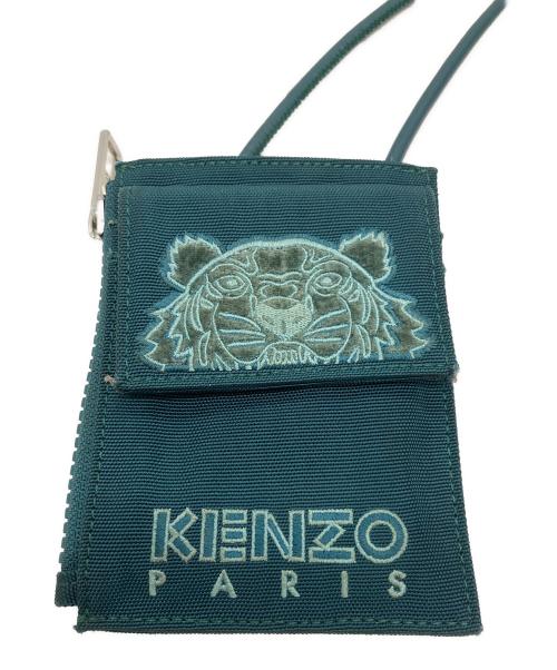 KENZO（ケンゾー）KENZO (ケンゾー) ショルダーポーチ グリーンの古着・服飾アイテム