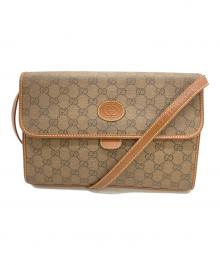 GUCCI（グッチ）の古着「GG ショルダーバッグ」｜ブラウン