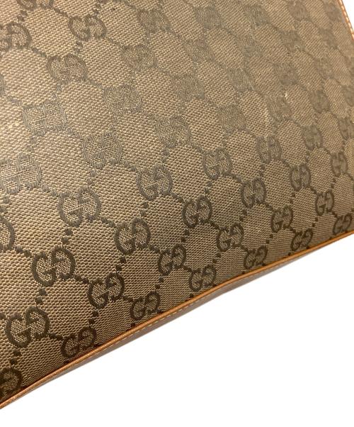 GUCCI（グッチ）GUCCI (グッチ) GG ショルダーバッグ ブラウンの古着・服飾アイテム