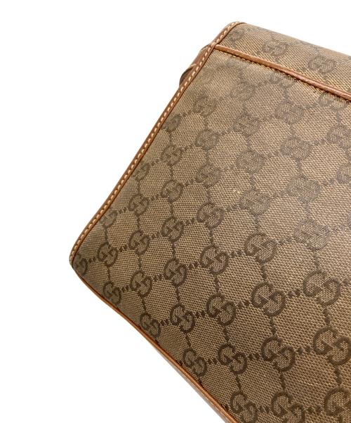 GUCCI（グッチ）GUCCI (グッチ) GG ショルダーバッグ ブラウンの古着・服飾アイテム