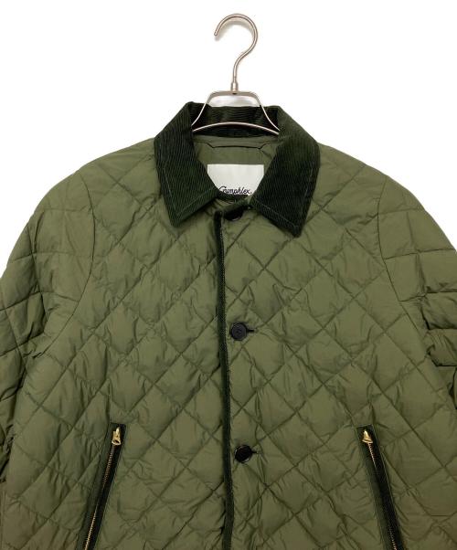 Gymphlex（ジムフレックス）Gymphlex (ジムフレックス) KW52-119-02 キルティングダウンジャケット グリーン サイズ:14 未使用品の古着・服飾アイテム